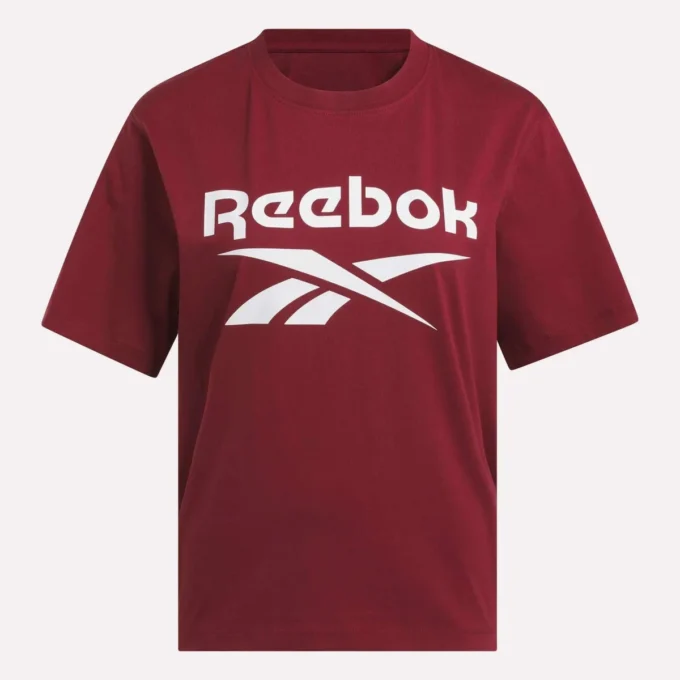T-shirt à manches courtes oversize avec grand logo pour femme
