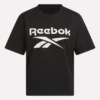 T-shirt à manches courtes oversize avec grand logo pour femme