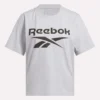 T-shirt à manches courtes oversize avec grand logo pour femme