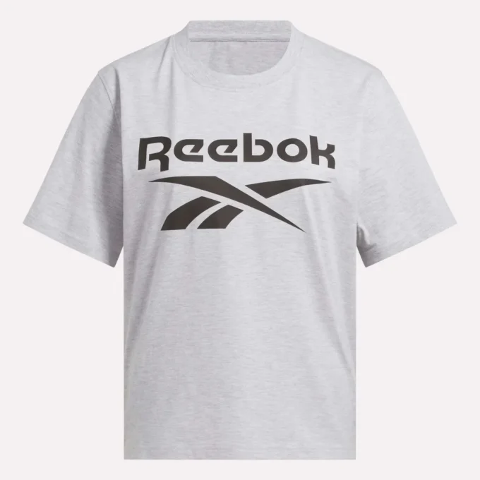 T-shirt à manches courtes oversize avec grand logo pour femme