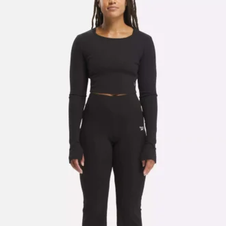 T-shirt à manches longues Classics Wardrobe Essentials pour femme