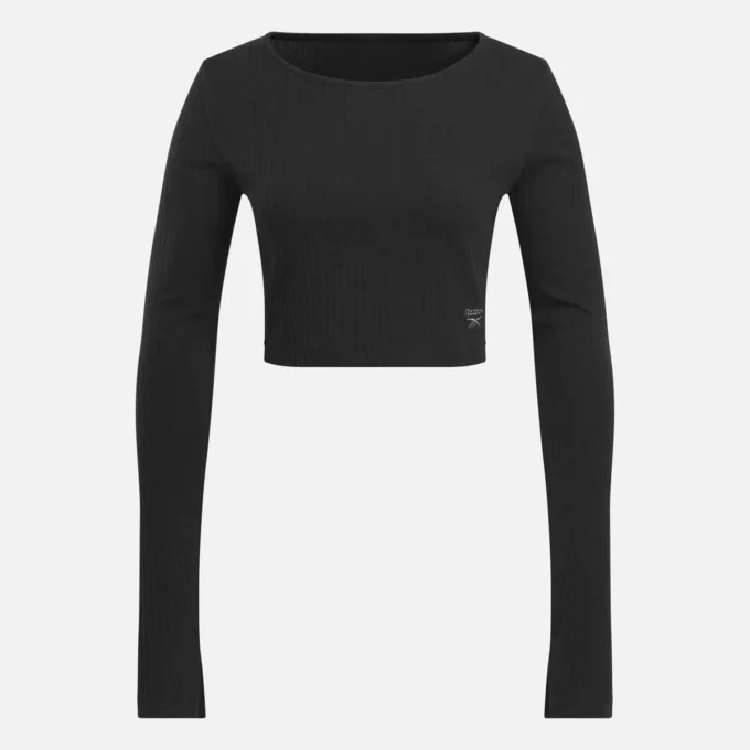 T-shirt à manches longues Classics Wardrobe Essentials pour femme