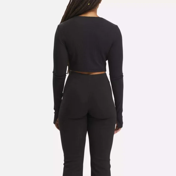 T-shirt à manches longues Classics Wardrobe Essentials pour femme