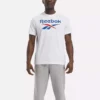 T-shirt Reebok Identity Big Stacked Logo pour homme