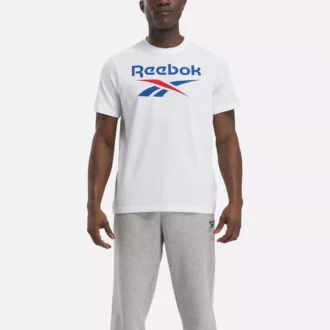 T-shirt Reebok Identity Big Stacked Logo pour homme
