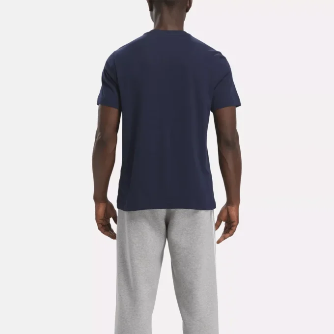 T-shirt Reebok Identity Big Stacked Logo pour homme