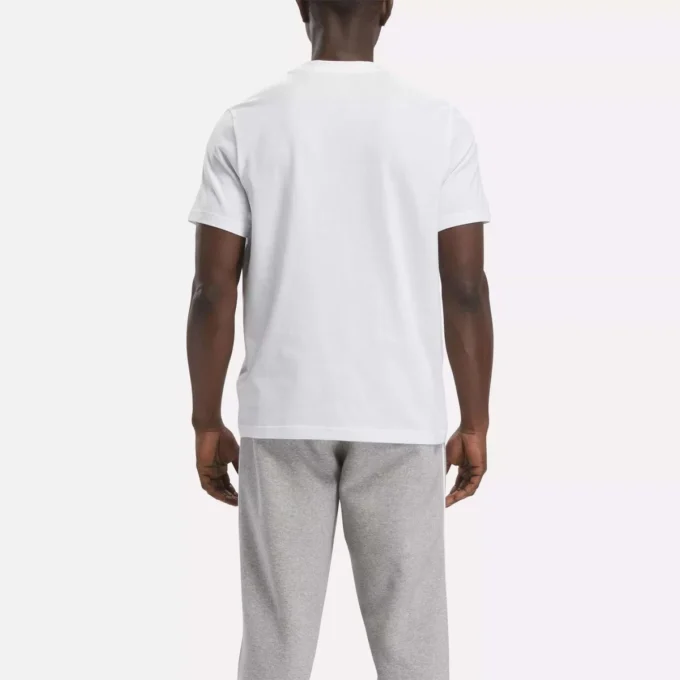 T-shirt Reebok Identity Big Stacked Logo pour homme