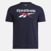 T-shirt Reebok Identity Big Stacked Logo pour homme
