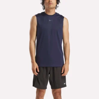 T-shirt technique sans manches Train pour homme