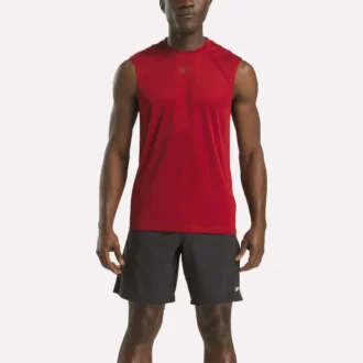T-shirt technique sans manches Train pour homme