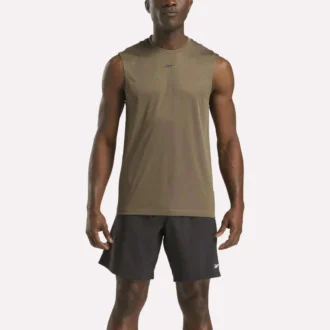T-shirt technique sans manches Train pour homme