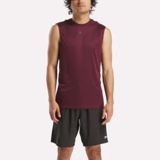T-shirt technique sans manches Train pour homme