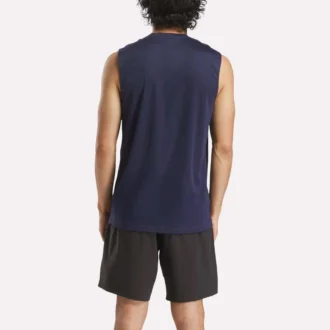T-shirt technique sans manches Train pour homme
