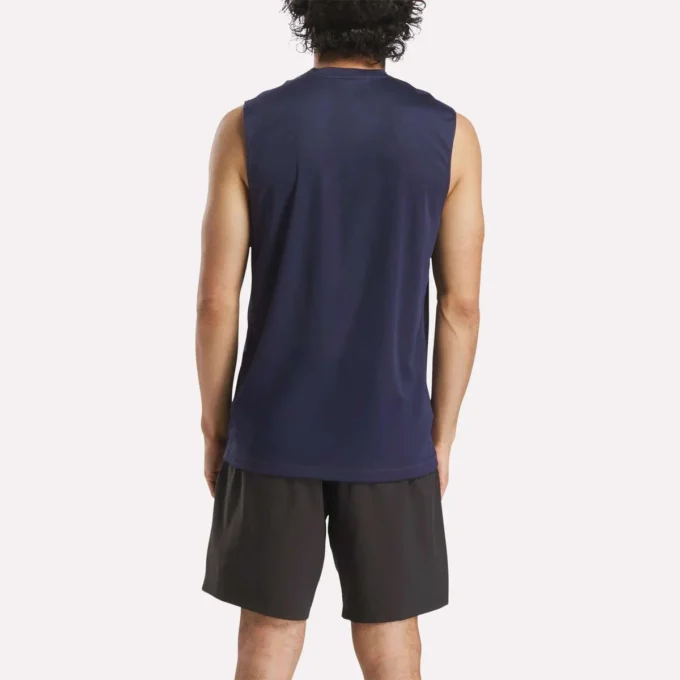 T-shirt technique sans manches Train pour homme