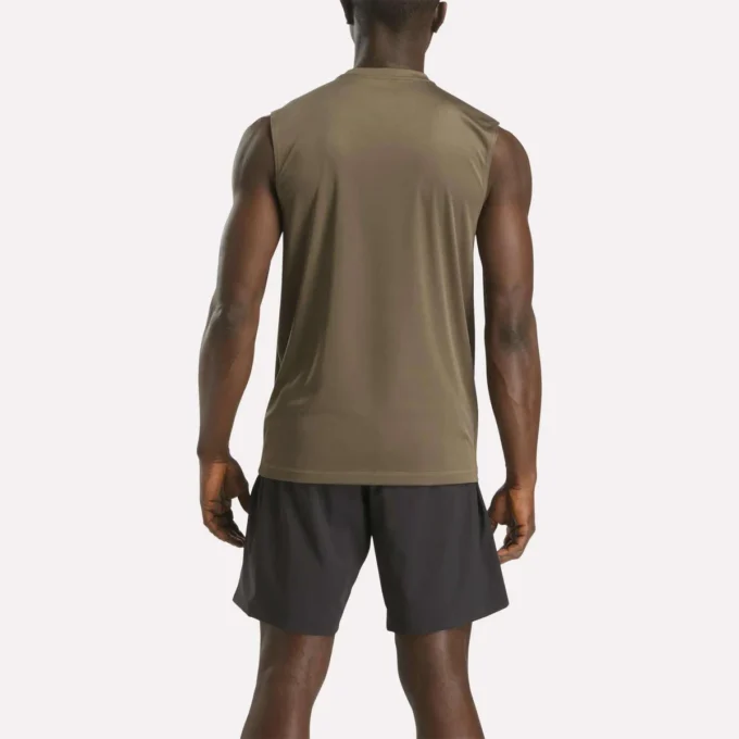 T-shirt technique sans manches Train pour homme