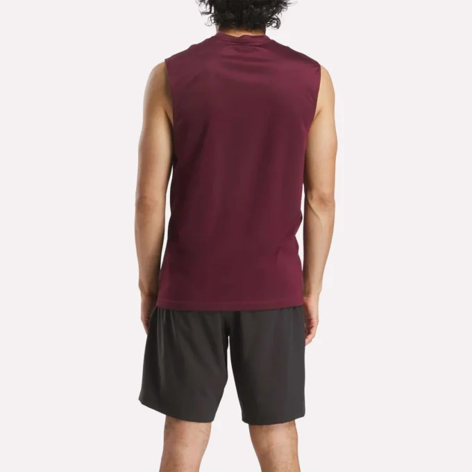 T-shirt technique sans manches Train pour homme
