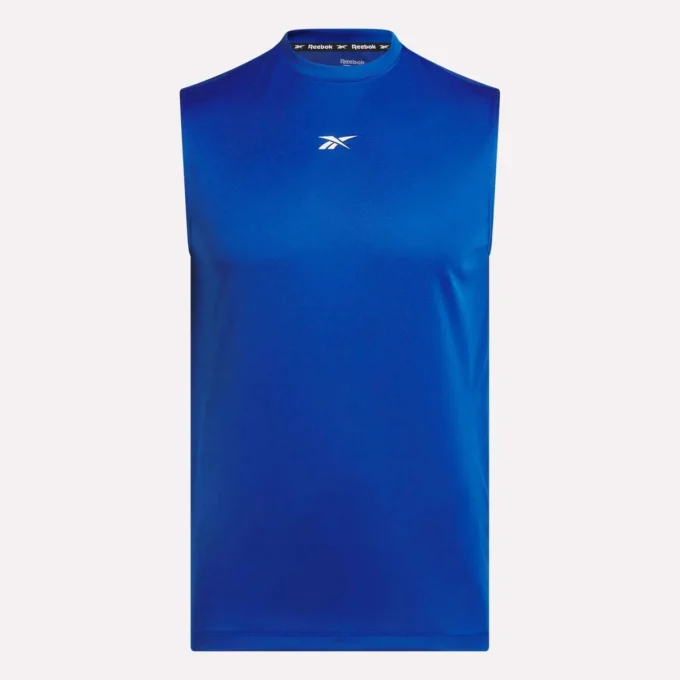 T-shirt technique sans manches Train pour homme