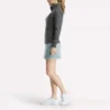 Veste de golf à fermeture éclair intégrale et coutures performantes pour femmes